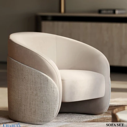 Duo-Tone Accent Armchair | Charuta Bangladesh