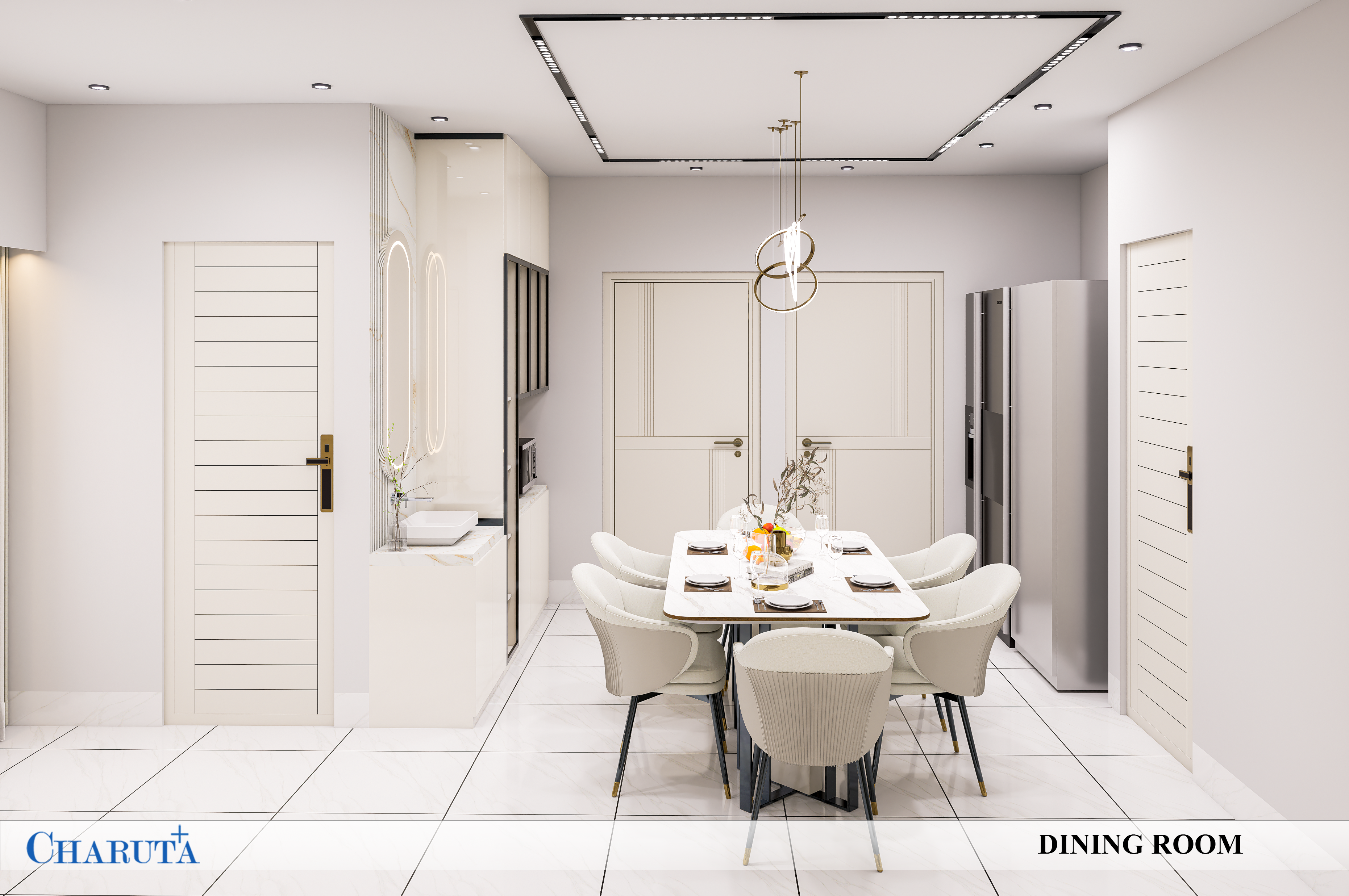 Interior design service in Aftab Nagar plans and builds mid-size apartments, rental flats, and small offices around budget